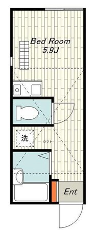 戸塚区上矢部アパートメントＢの物件間取画像